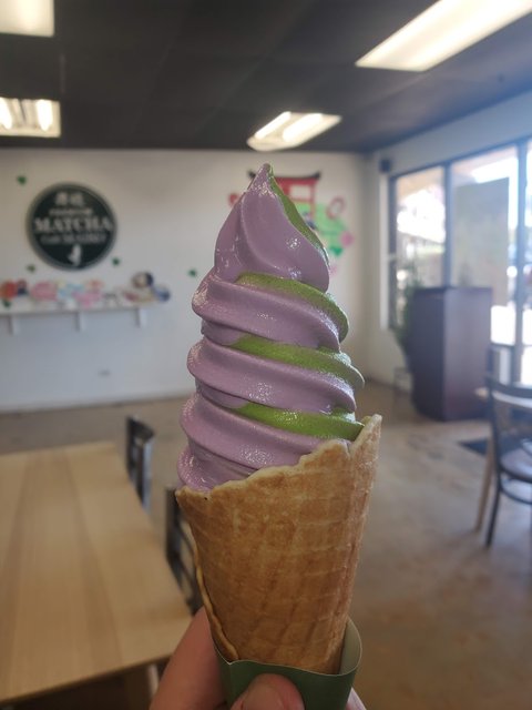 Ube Matcha Swirl