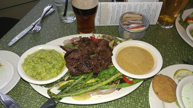 Tenderloin Medallions (Small)Chuck & Duck (Beer & Cider Layered) in back.