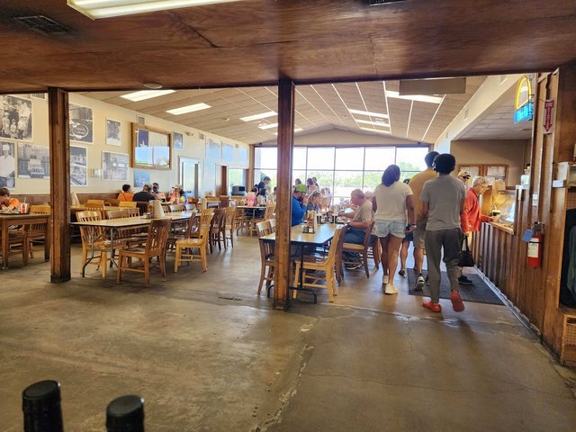 Newer dining area.