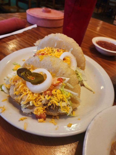 Beef Puffy Taco