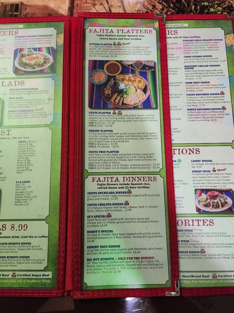 Herberts (Menu Page 2)