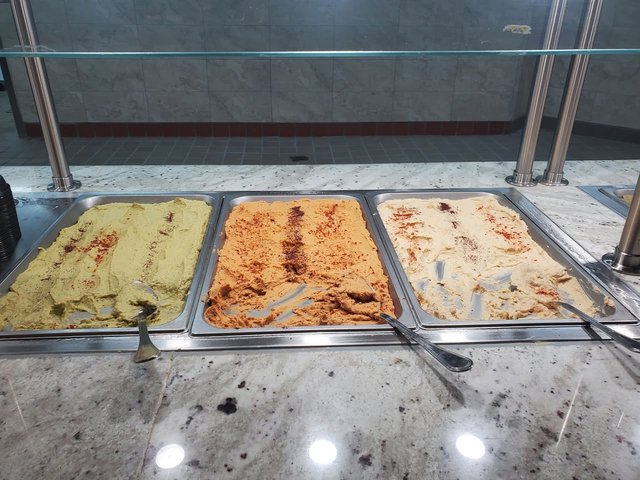 Hummus, Spicy Hummus & Babaghanouge