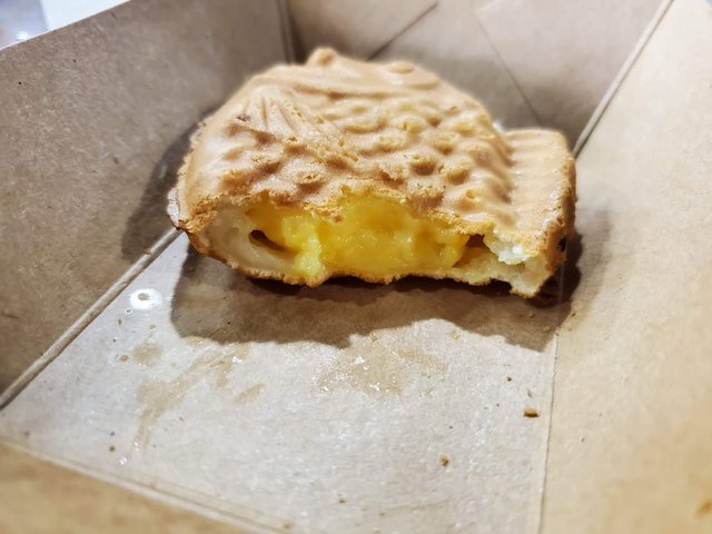 Custard Taiyaki