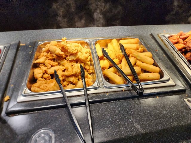 Spring Rolls & Chicken Nuggets