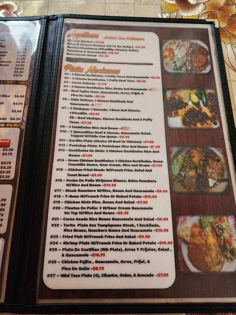Menu - Plates