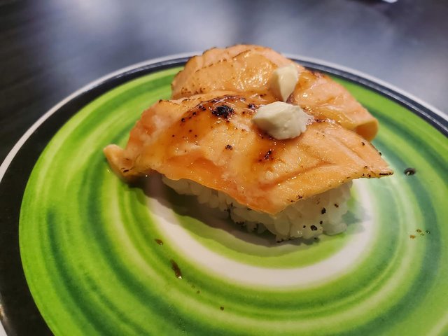 Salmon with Miso Cream Cheese