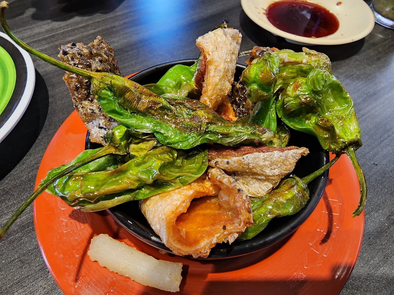 Crispy Salmon Skin