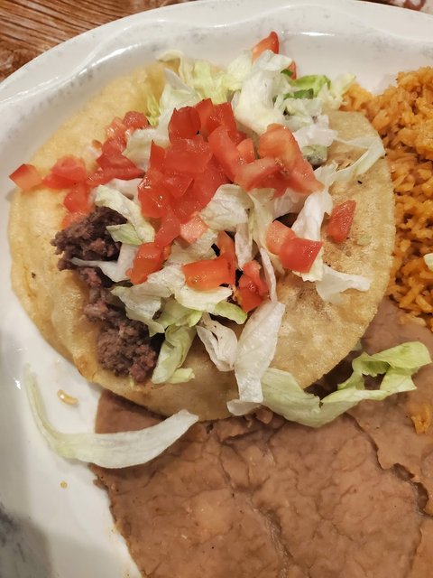 Beef Puffy Taco