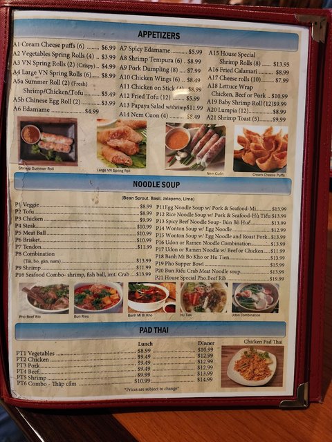 Pho 4 Star - Menu - Appetizers