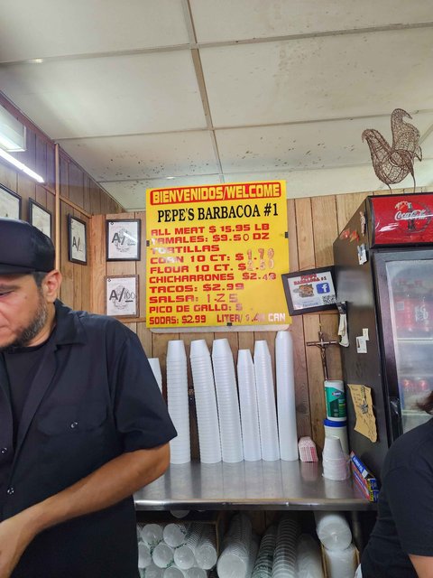 Pepes Barbacoa - Menu