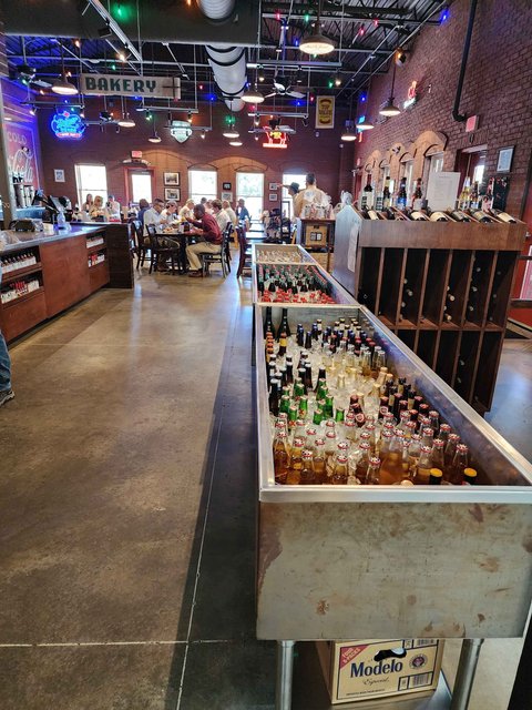 Terry Blacks BBQ - Drink coolers.