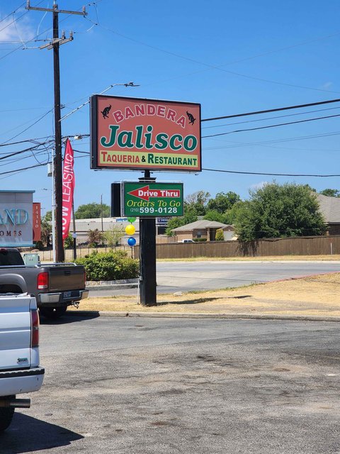 Bandera Jalisco - Street Sign
