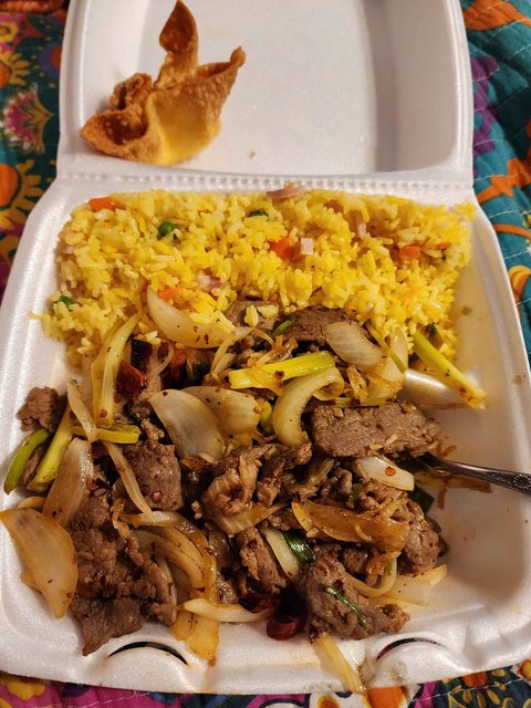 Mongolian Beef - Lunch Special