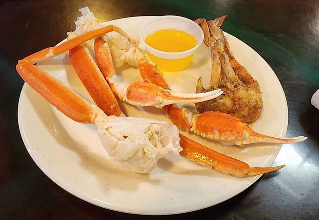 Boiled Crab Legs