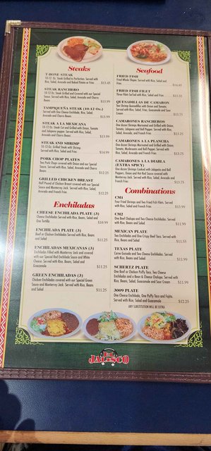 El Jalisco - Seafood, Enchiladas & Combos
