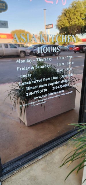 Asia Kitchen - Hours of Operation