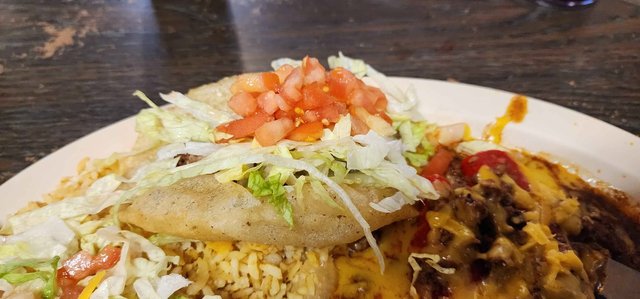Beef Puffy Taco