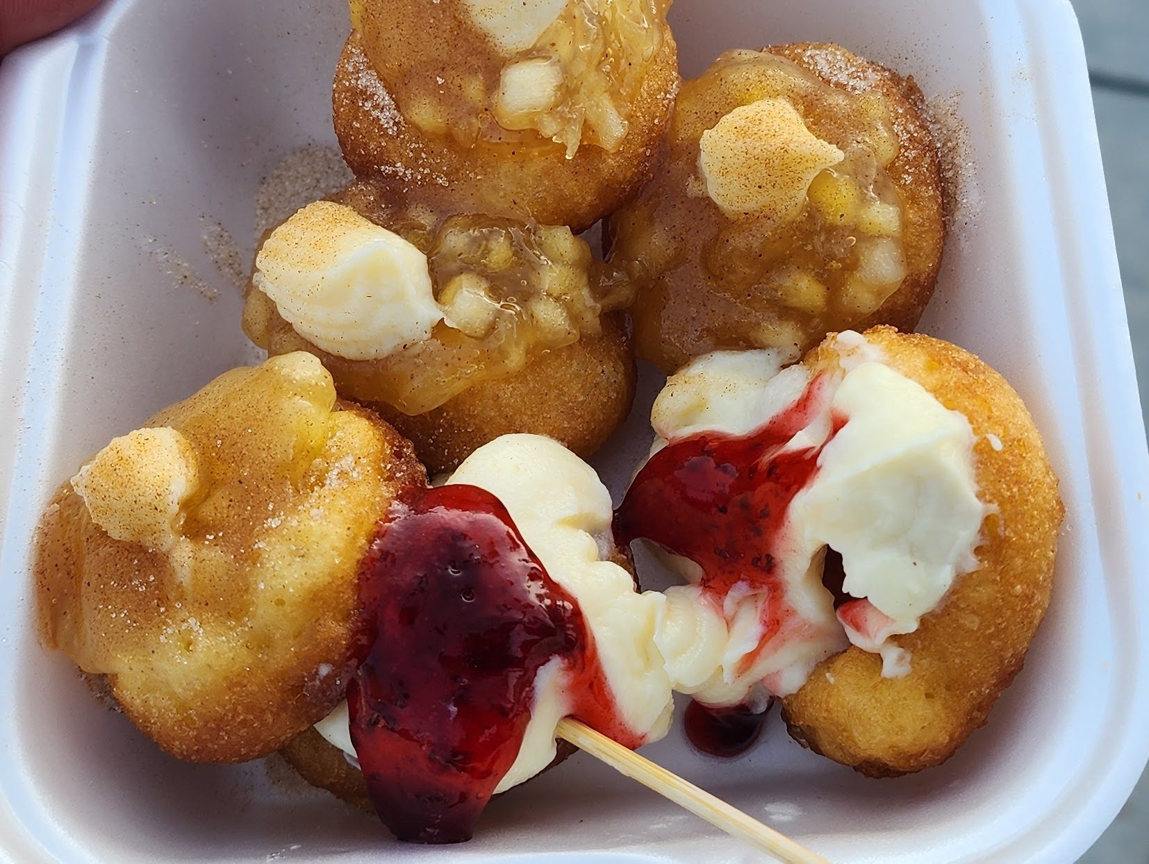 Strawberry Cheesecake Donuts