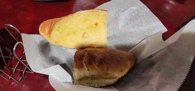 Complimentary Garlic Bread