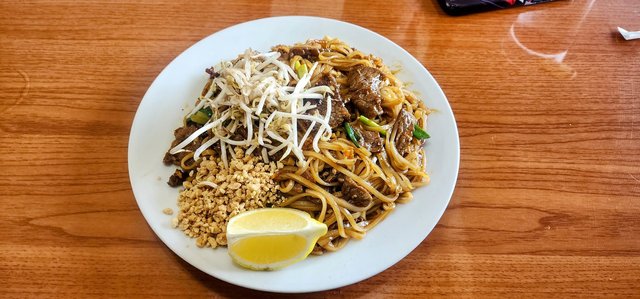 Beef Pad Thai