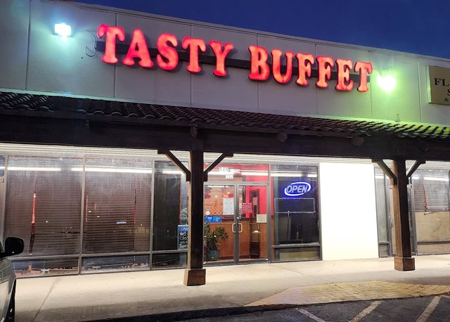 Tasty Buffet - Signage