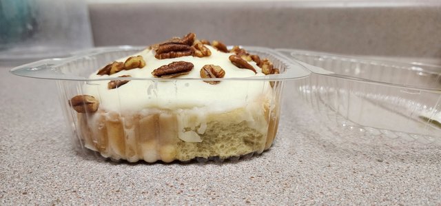 Pecan Topped Cinnamon Roll