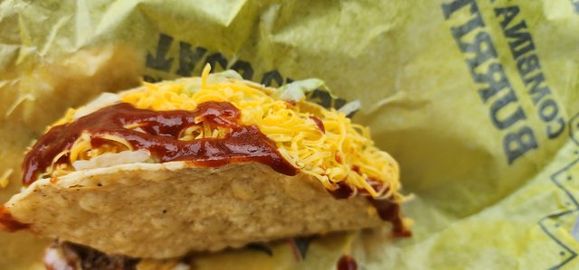 Taco with Sauce