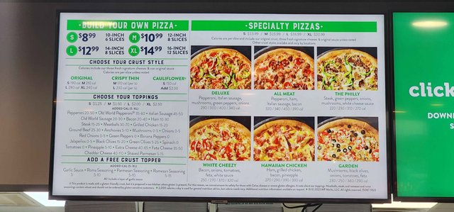 Marco's Pizza - Pizza Menu (App & Paper Menu Have More Options)