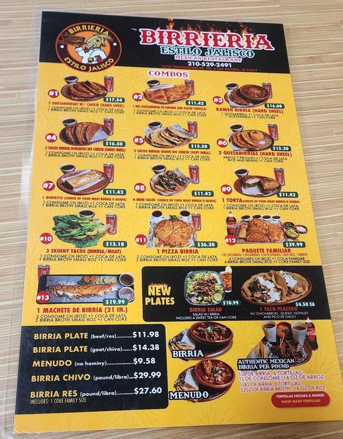 Menu Page 2