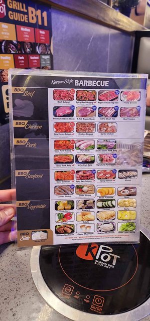 BBQ Menu