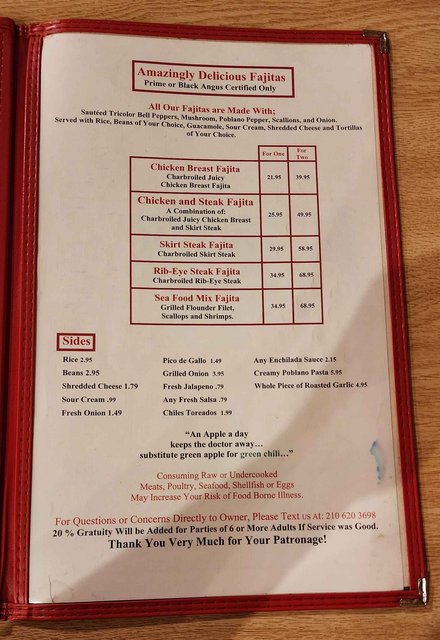 Fajitas