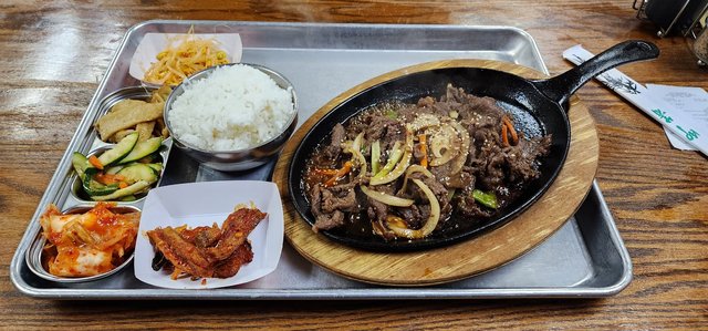 Beef Bulgogi with All sides