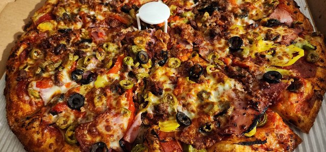Custom "Kitchen Sink" Pizza