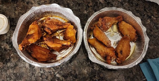 Garlic Parm Wings