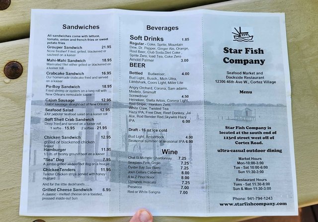Menu Front