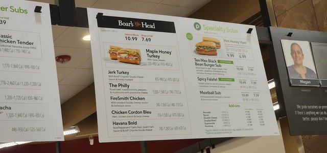 Sub Menu Board 2