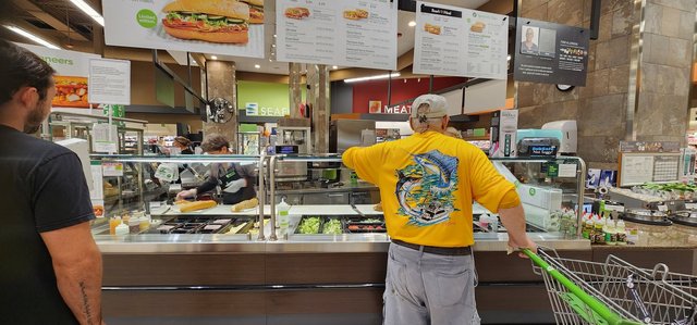 Deli Ordering Counter