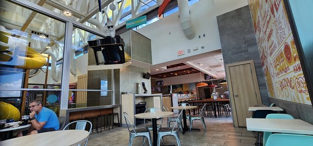 Upstairs Dining Area