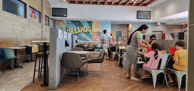 Upstairs Dining Area