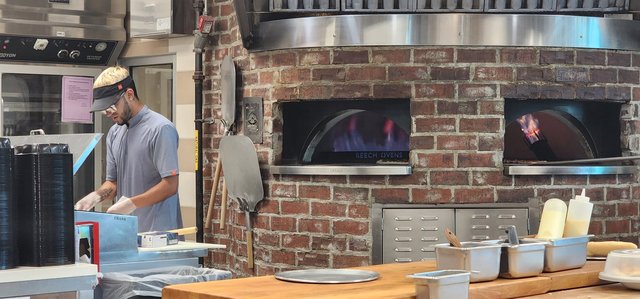 Dual Brick Pizza Ovens