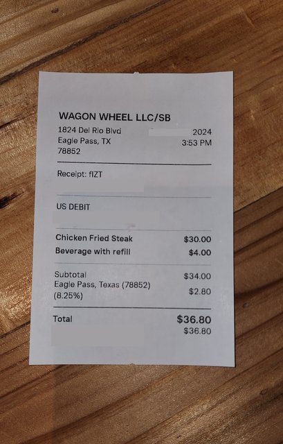 Receipt