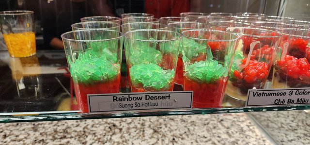 Rainbow Dessert