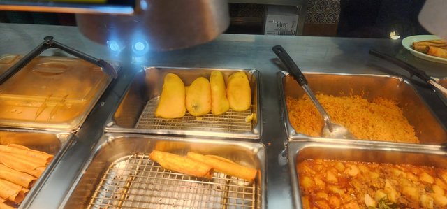 Chile Rellenos, Flautas, Rice