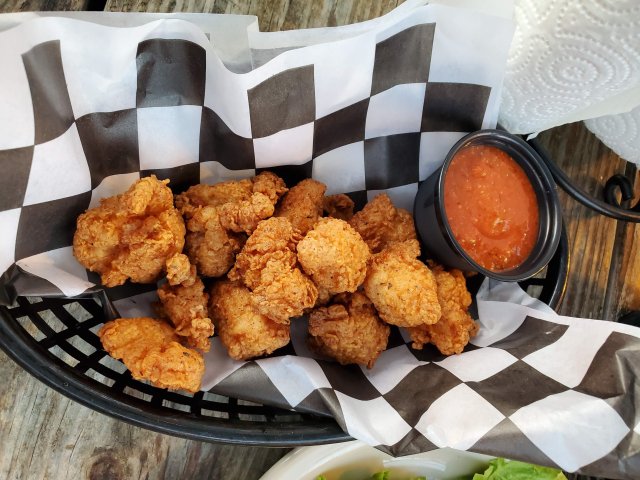 Fried Alligator