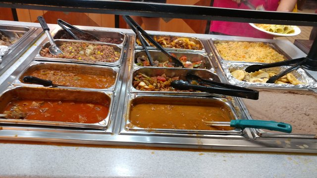 Picadillo, Fajitas, Guisada, Arepas, Rice & Beans