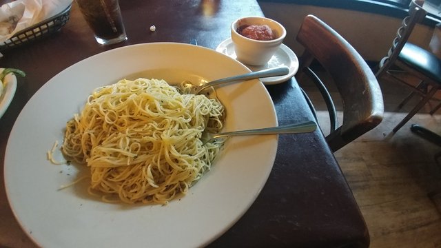 Garlic Butter Angelhair Pasta