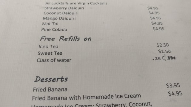Drink Menu