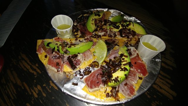 Tostadas de Atun (Tuna Tostadas)