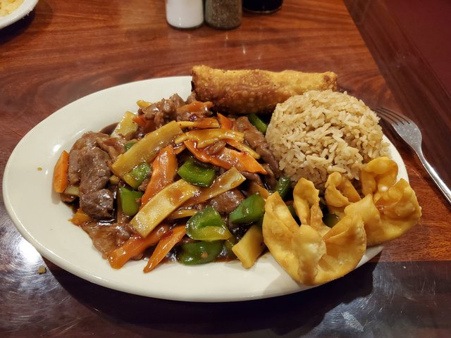 Beef & Garlic Sauce