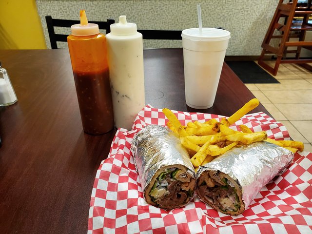 Gyro Wrap Meal